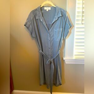 blue cloth and stone size L dress